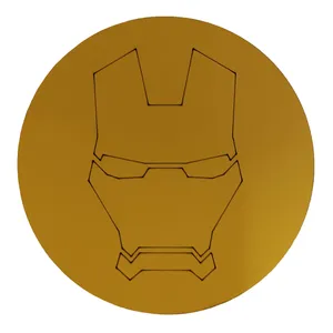 زیر لیوانی طرح آیرون من مرد آهنی اونجرز مدل A1048