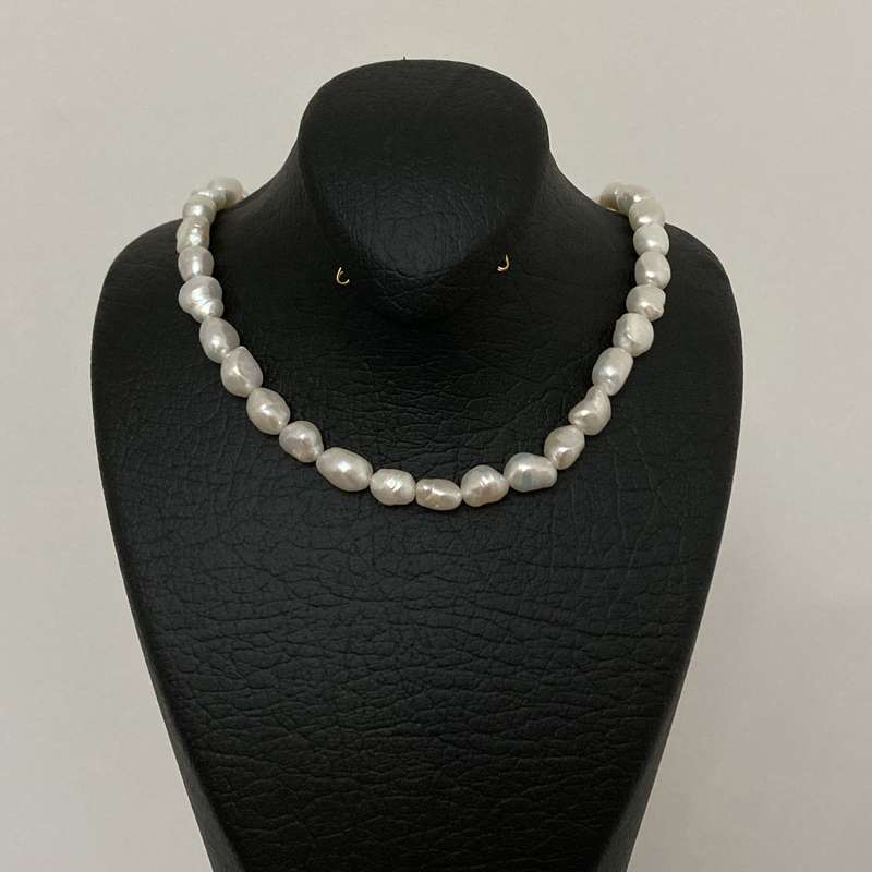 گردنبند نقره زنانه الماسین آذر مدل Basefid40