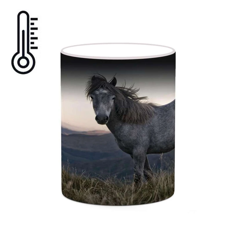 ماگ حرارتی کاکتی مدل اسب کد mgh24186