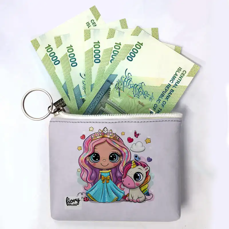 کیف پول فیوری مدل پرنسس و تک شاخ کد 2491