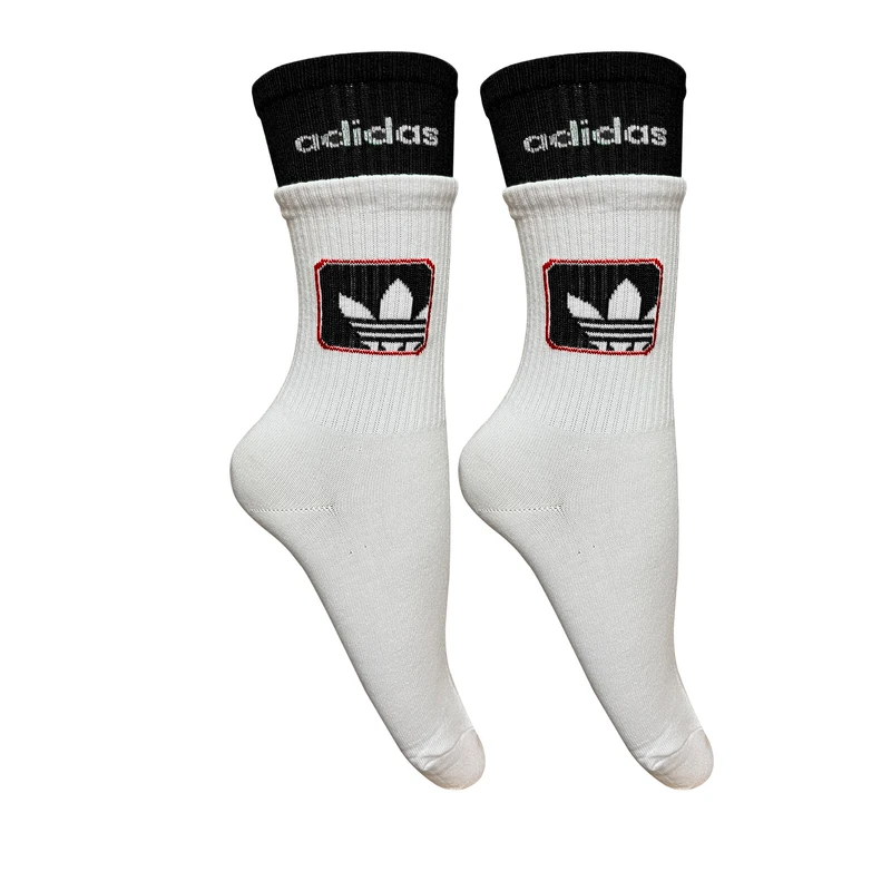 جوراب ورزشی ساق بلند زنانه مدل پنبه دوکش اسپرت AD-G