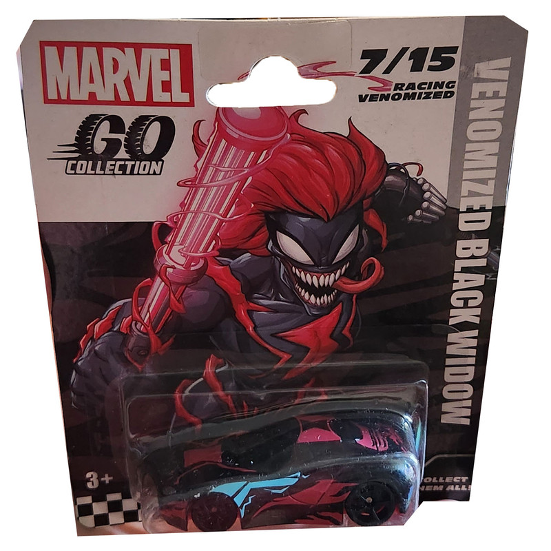 ماشین بازی مدل مارول Vemomized Black Widow