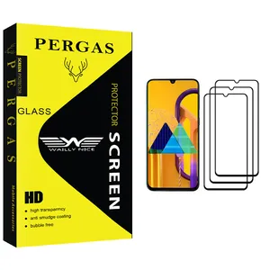 Waily Nice Pergas Glass Screen Protector For Samsung Galaxy M30s Pack Of 3