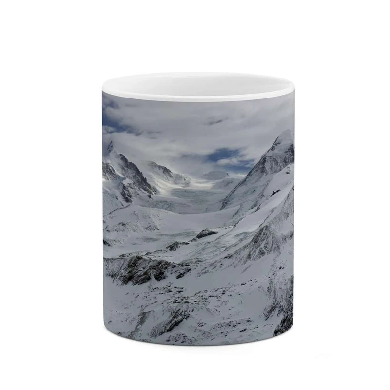 ماگ کاکتی مدل منظره برفی کد mgh14857