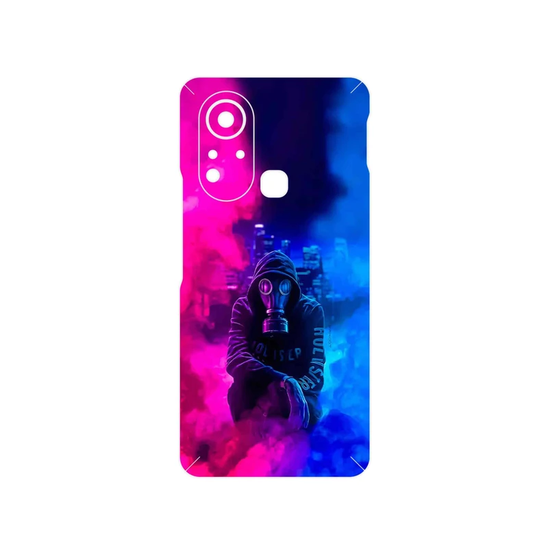 برچسب پوششی ماهوت مدل Smoke Rainbow Digital Art 2 مناسب برای گوشی موبایل اینفینیکس Hot 11s