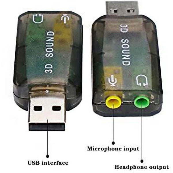 کارت صدا مدل تری دی مدل Virtual 5.1