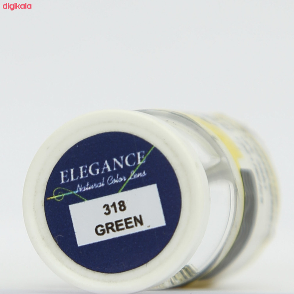 لنز چشم الگانس کد 318 رنگ سبز