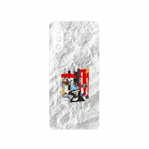MAHOOT Collage of Surrealism 2 Cover Sticker for Motorola Moto G52