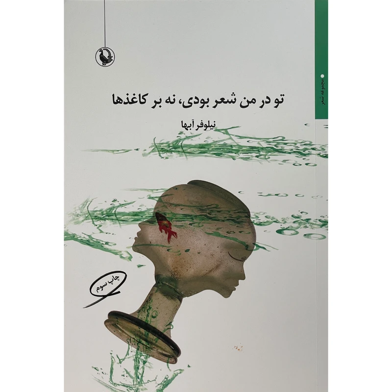 کتاب تو در من شعر بودی نه بر كاغذها اثر نيلوفر آبها انتشارات مرواريد