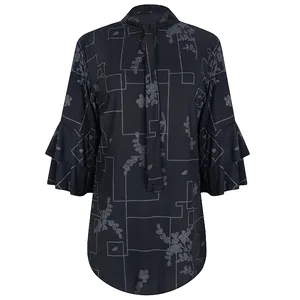 بلوز آستین سه ربع زنانه مدل 358426702