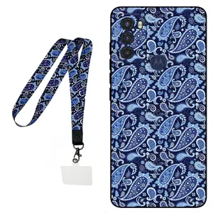 Megafone Paisley 0026 Cover For Motorola Moto G60 Mobile Neckband