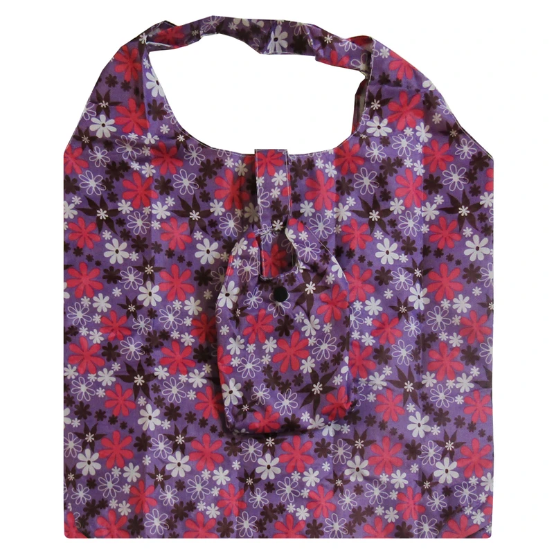 ساک خرید هوم اند لایف مدل تامارا طرح گل های مختلف کد 210001