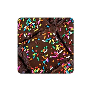 زیرلیوانی طرح کیک شکلاتی با جیلی بیلی کد 3403360