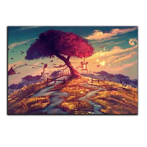 تابلو شاسی بکلیت طرح گرافیکی تک درخت مدل SH-S5460