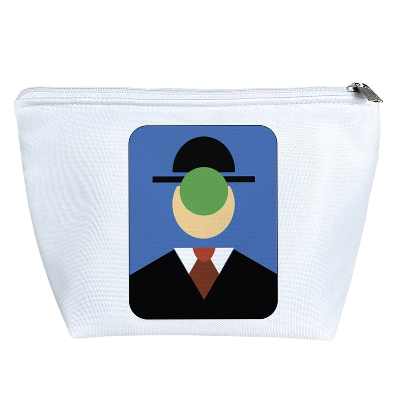 کیف لوازم آرایش دخترانه خندالو مدل نقاشی پسر انسان کد 7457