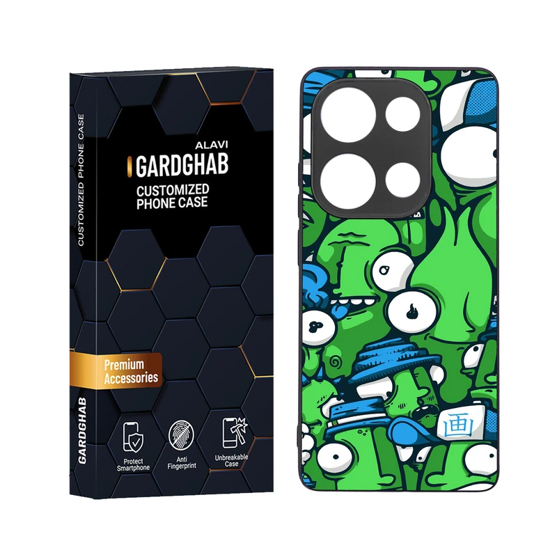 کاور گارد قاب علوی مدل دور ژله ای مناسب برای گوشی موبایل شیائومی Poco M6 Pro 4G