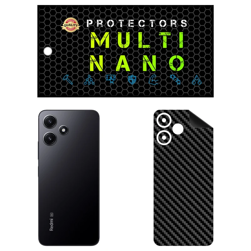 برچسب پوششی مولتی نانو طرح کربن مدل X-F1C مناسب برای گوشی موبایل شیائومی Redmi 12 5G