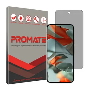 Promate Resistant model privacy screen protector suitable for Google Pixel 9 Pro XL mobile phone