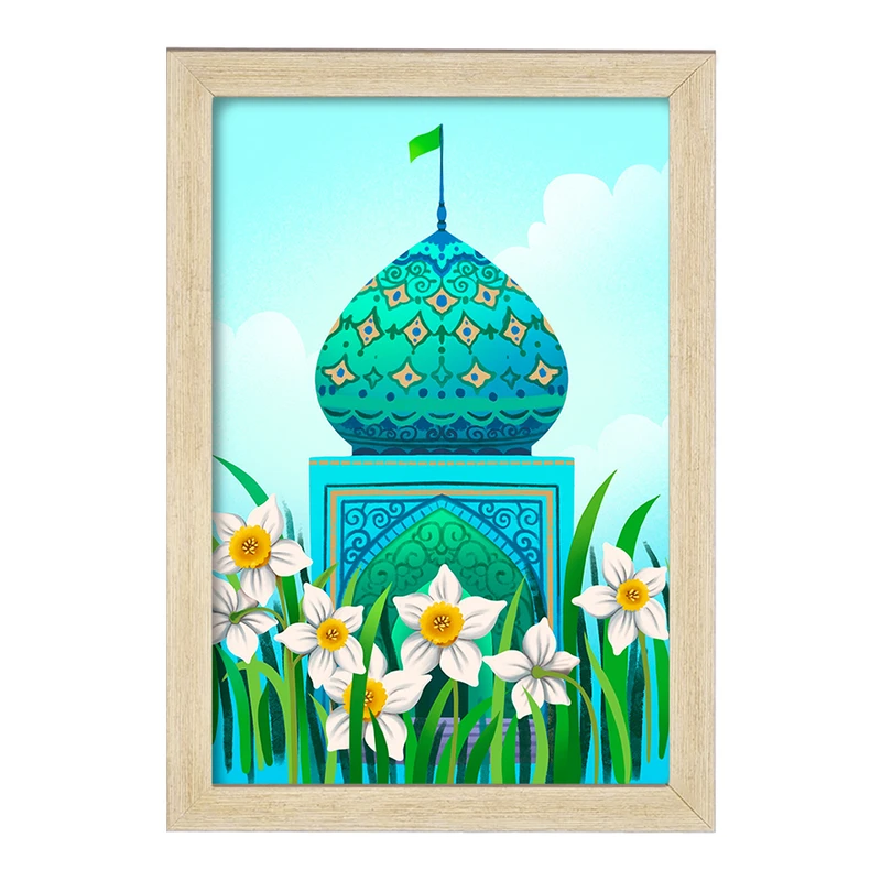 تابلو خندالو مدل نیمه شعبان کودکانه کد 25550