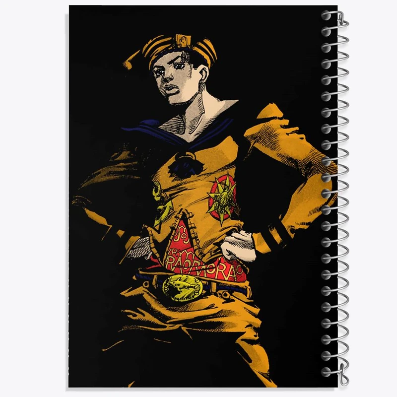 دفتر مشق 100 برگ خندالو طرح جوجو انیمه Jojo کد 11526