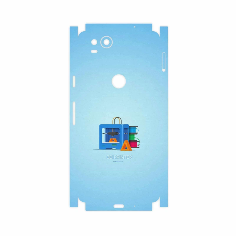 برچسب پوششی ماهوت مدل 3D Printer-FullSkin مناسب برای گوشی موبایل گوگل Pixel 2