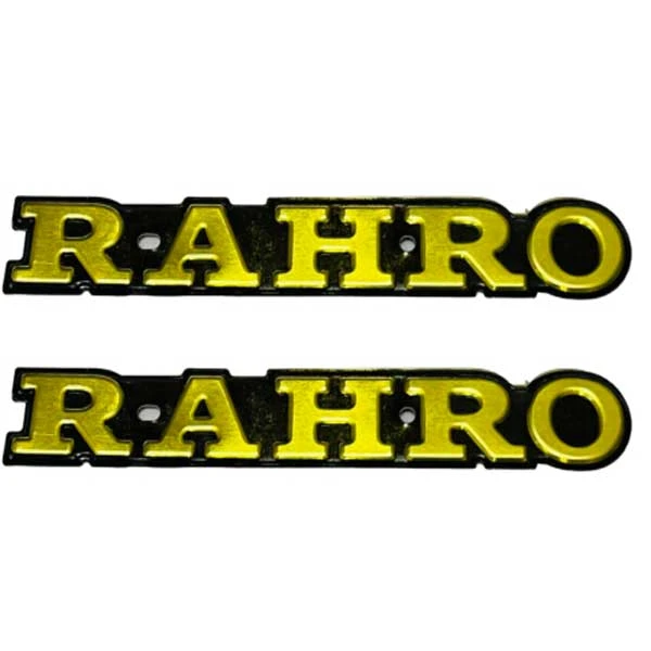 آرم روی باک موتور سیکلت وارون مدل A-17-RAHRO-GLD مناسب برای هوندا بسته 2 عددی  