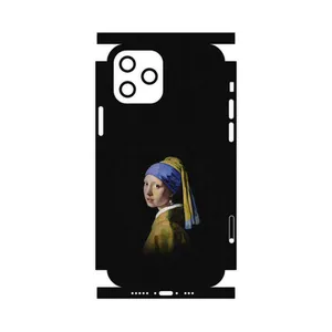 MAHOOT Girl with a Pearl Earring of Vermeer-FullSkin Cover Sticker for Apple iPhone 12 Pro