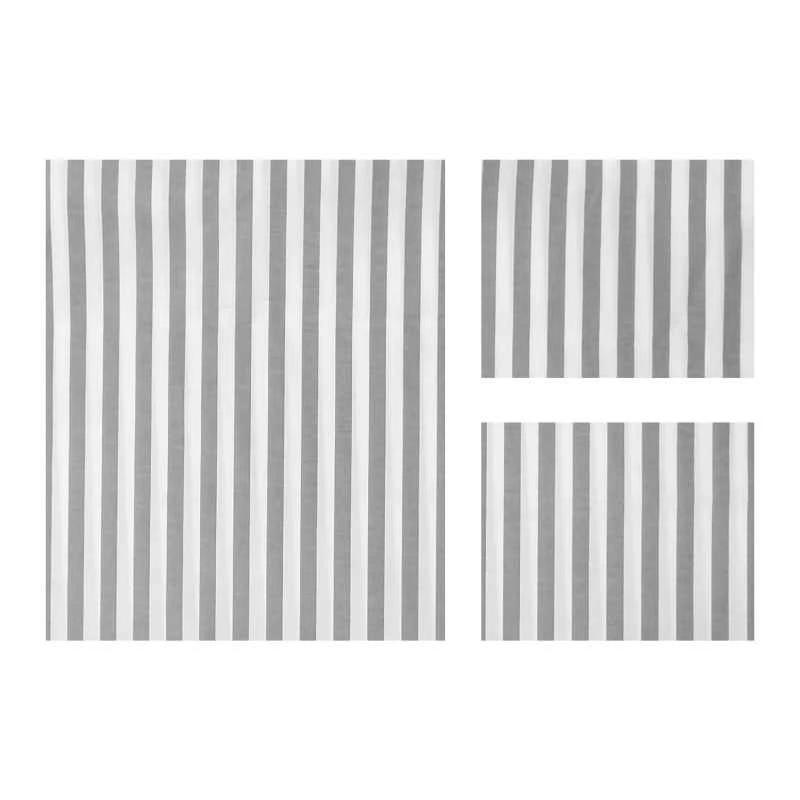 سرویس ملحفه 2 نفر 3 تکه آدنو مدل راه راه کد FI60