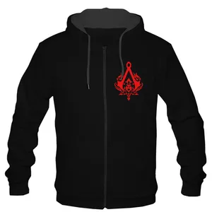 سویشرت پسرانه مدل assassins creed کد PZ16 رنگ مشکی