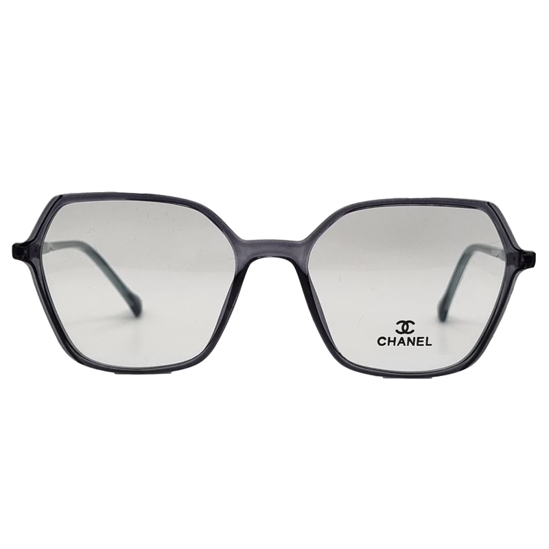 فریم عینک طبی چند ضلعی مدل Y3017c6 مناسب برای صورت بیضی، قلب، گرد، لوزی، مثلث، مربع، مستطیل