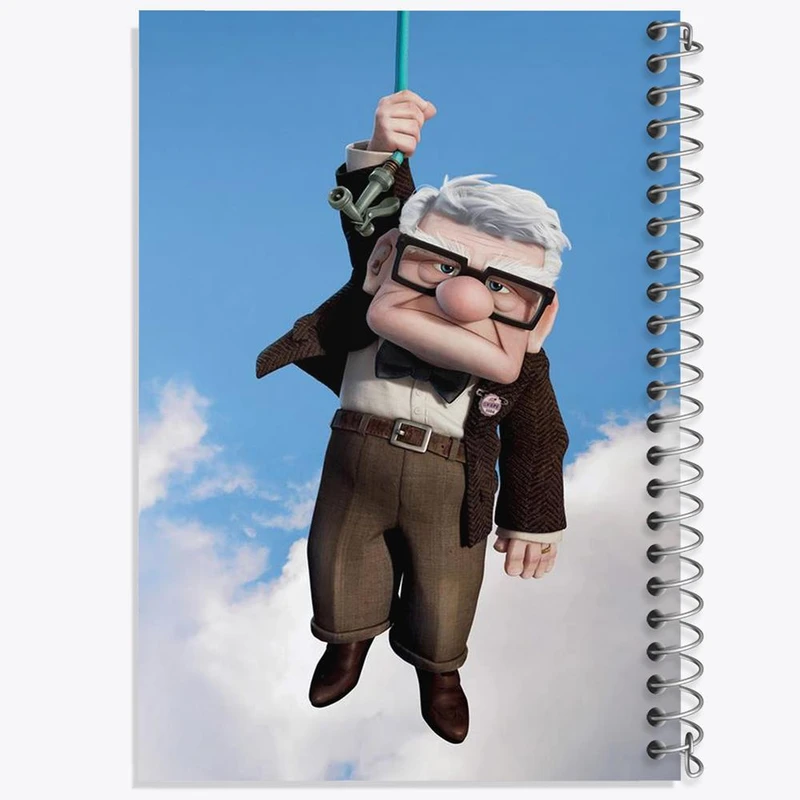 دفتر نقاشی 50 برگ خندالو مدل انیمیشن آپ UP کد 1051