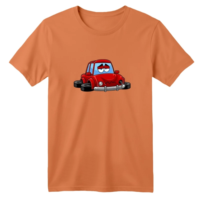 تی شرت آستین کوتاه بچگانه مدل ماشین ها کد 05