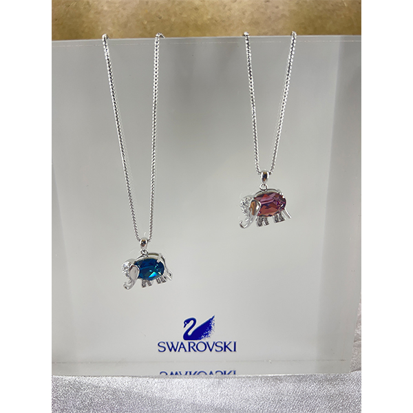 گردنبند زنانه سواروسکی مدل فیل خاص کد 4521693