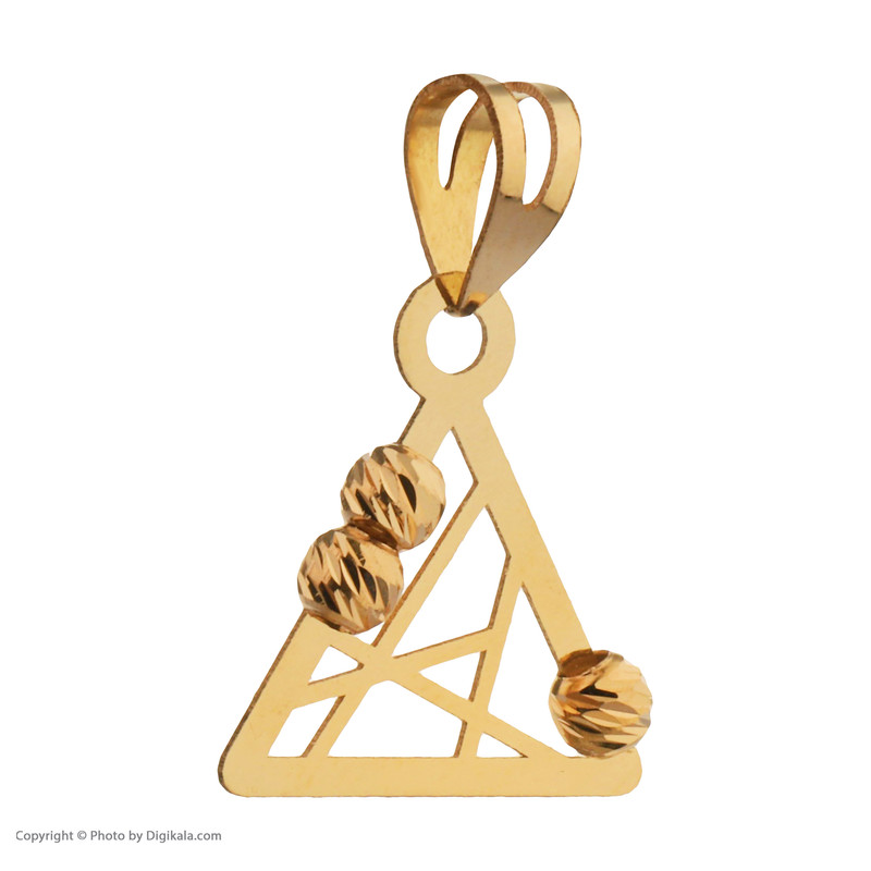 آویز گردنبند طلا 18 عیار زنانه مایا ماهک مدل MM1595
