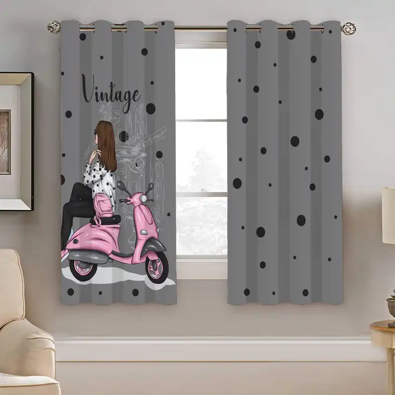 پرده نیروانا طرح کودک مدل هازان کد 5086 سایز 140×200 سانتی متر