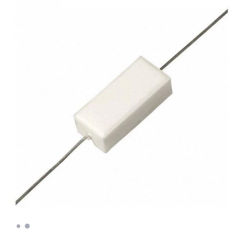 مقاومت آجری 6.8 کیلو اهم کد 10w مقاومت آجری 6.8 کیلو اهم کد 10w