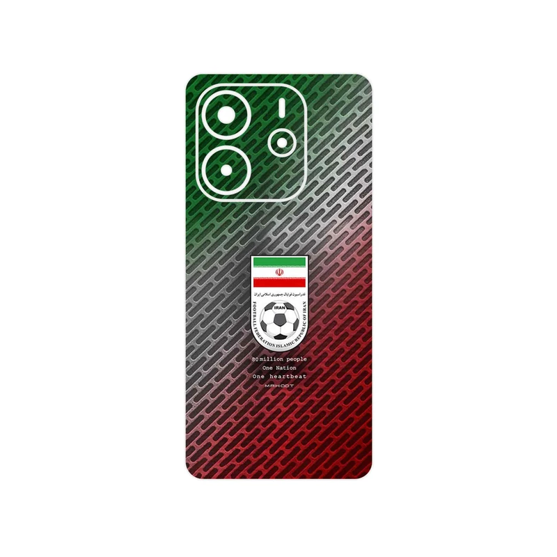 برچسب پوششی ماهوت مدل Iran_National_Football_Team مناسب برای گوشی موبایل شیائومی Redmi Note 14 4G