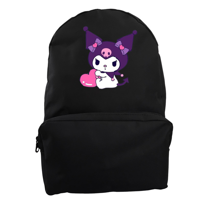 کوله پشتی مدرسه مدل کرومی kuromi کد 276