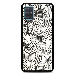 AKAM AMC-WSGA51-DOODLE10 Cover For Samsung Galaxy A51