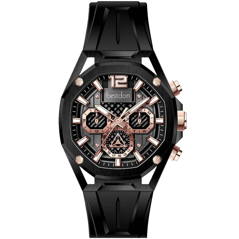 ساعت مچی عقربه ای مردانه کوارتز بستدون مدل BD99410G-B05