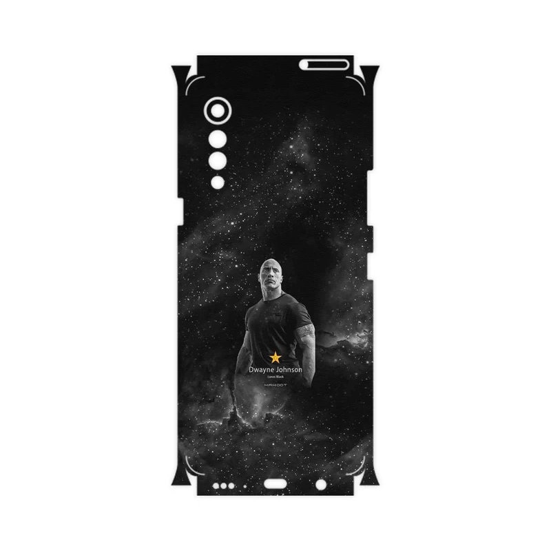 برچسب پوششی ماهوت مدل Dwayne Johnson-FullSkin مناسب برای گوشی موبایل ال جی Velvet 5G