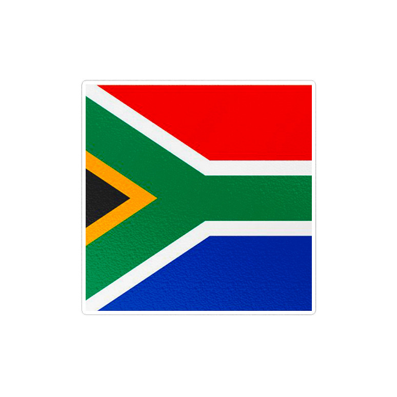 استیکر لپ تاپ ماسا دیزاین طرح south africa مدل STK1302