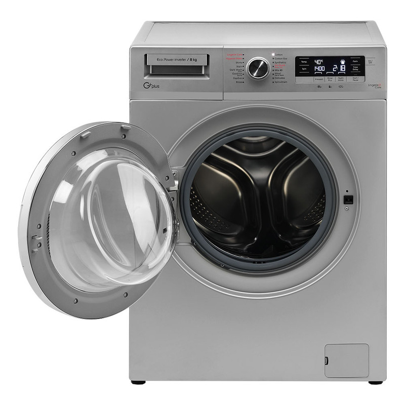 ماشین لباسشویی جی پلاس مدل GWM-84035S ظرفیت 8 کیلوگرم