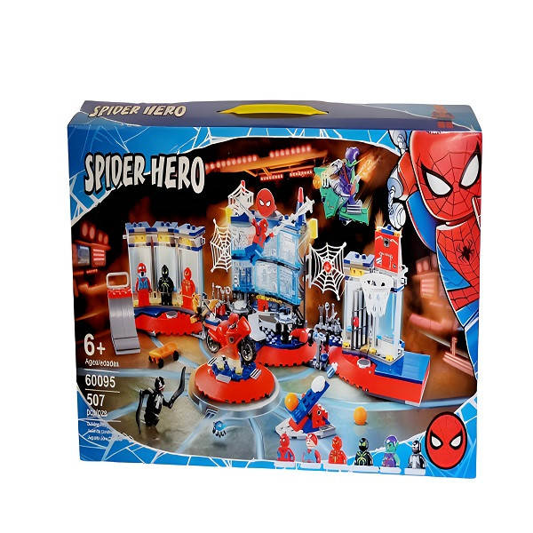 ساختنی مدل SPIDER HERO کد 60095