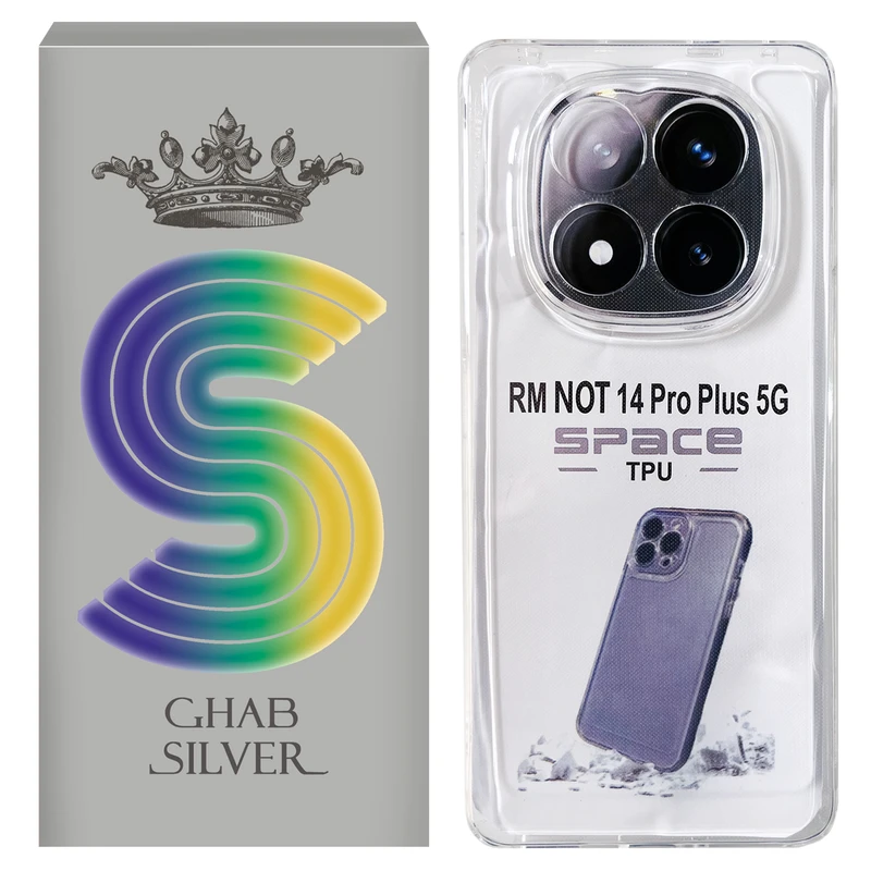 کاور قاب سیلور مدل ژله ای مناسب برای گوشی موبایل شیائومی Redmi Note 14 Pro Plus 5G