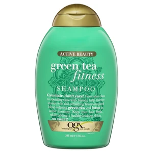 شامپو مو او جی ایکس مدل Green Tea Fitness حجم 400 میلی لیتر