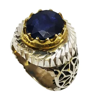 انگشتر نقره مردانه مدل 100101