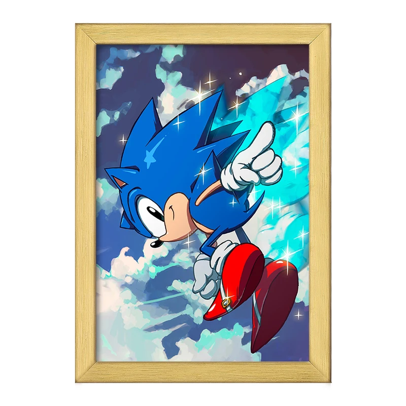 تابلو خندالو طرح سونیک (Sonic) کد 37033