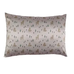 رو بالشی لیداک مدل ساتن ابریشم طرح اهو