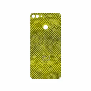 MAHOOT Yellow Snake Skin Cover Sticker for Huawei Y9 2018